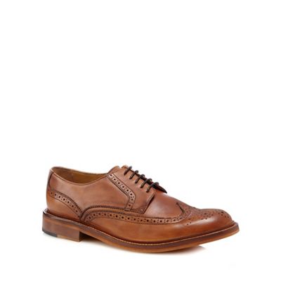 Hammond & Co. by Patrick Grant Brown 'Balham' brogue detail Derby shoes